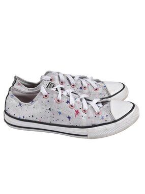 Converse Chuck Taylor All Star Gravity Graphic Low Top Junior Grey Star Size 3